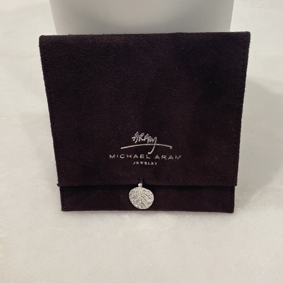 18k Yellow Gold Ring with diamonds MICHAEL ARAM Stunning 18k Adjustable … - Picture 3 of 11